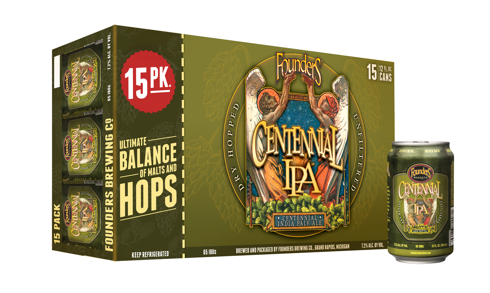 images/beer/DOMESTIC, IMPORTED BEER, OTHERS BEERS/Founders Centennial-IPA 15pk Cans.png